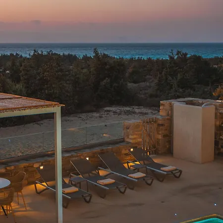 Cedar Forest Oceanfront Villa, 4br Private Pool - Naxos *