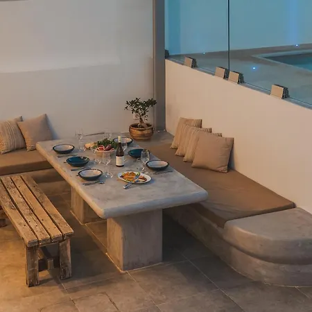 Cedar Forest Oceanfront Villa, 4br Private Pool - Naxos
