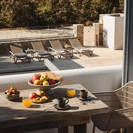 Cedar Forest Oceanfront Villa, 4br Private Pool - Naxos * Aliko Beach