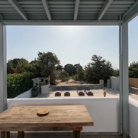 Cedar Forest Oceanfront Villa, 4br Private Pool - Naxos Villa