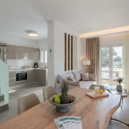 Cedar Forest Oceanfront Villa, 4br Private Pool - Naxos