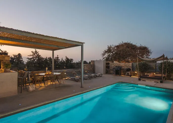 Villa Cedar Forest Alyko Oceanfront 4br With Private Heated Pool & Access Aliko Beach